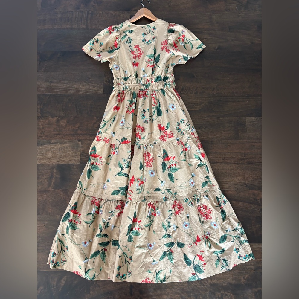 Anthropologie - NWT - The Somerset Floral Print Maxi Dress - Picture 5 of 8